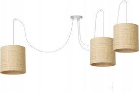 Függőlámpa Spider Rattan Cső 15 CM