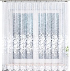 Iwona mintás 049312 méret 500x180cm jacquard függöny, egyenes (szegélyekkel)