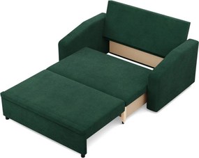 Zeus kanapé, kordbársony, hab töltet, döntött kartámasz, zöld