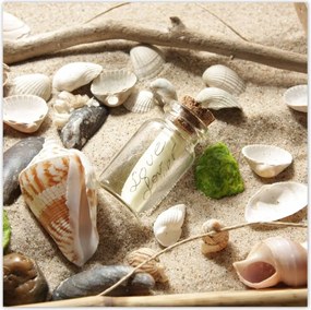 Poszterek 30x30 Tengerparti kompozíció