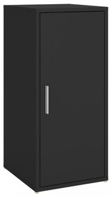 2 db fekete forgácslap cipősszekrény 32 x 35 x 70 cm