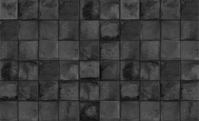 Flizelin tapéta Flizelin Fali Prémium Szürke csempe 416x254 Ragasztó