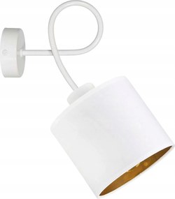 Lámpa fali lámpa fix E27 Loft lámpabúra arany