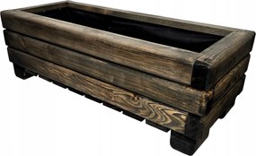 Fa Kerti Virágtartó Bársony 90/25/20 Paliszander Fenyő Impregnáló