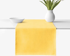 Goldea malaga asztali futó - sárga 50x140 cm