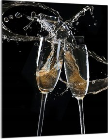 Üveg Vágódeszka 40x52 Bor a Konyhába