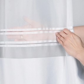 Függöny méteráru fátyol derékpánttal 160cm 0,5m krém