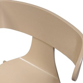 Natúr színű rakásolható étkezőszék kőrisfa dekorral Form – WOOOD