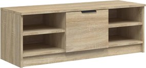 vidaXL sonoma-tölgyszínű szerelt fa TV-szekrény 102 x 35,5 x 36,5 cm