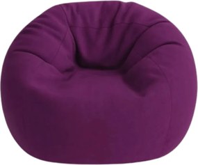 XL beltéri babzsákfotel – padlizsánlila