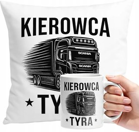 Bögre Szett Sofőr Párna Tyra Vicces Személyre Szabott Ajándék Szöveg