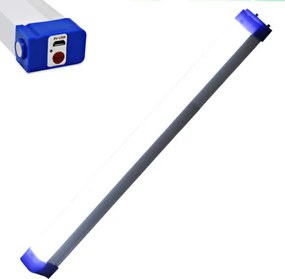 CBK Hordozható Akkumulátoros LED LÁMPA 52 Cm Akkus Steklámpa Szerelő Lámpa Kemping Fénycső