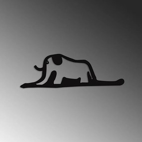 Elephant fém fali dekoráció, 63×21 cm