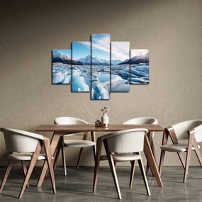 Kép - Gleccser képződmények (150x105 cm)