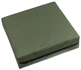 Bellatex vízálló ülőpárna khaki színű , 40 x 40 cm