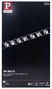 Paulmann 94152 - 7xGU5,3/10W MAC spotlámpa, 230V, króm