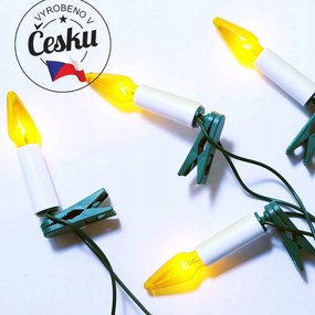 Exihand Felicia sárga SV-16 készlet, 16 izzó 14V/0.1A