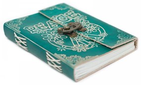 Bőr kötésű notesz Peace