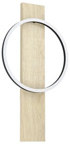 Eglo 901715 - LED Fali lámpa BOYAL LED/12W/230V 3000K bézs/fekete