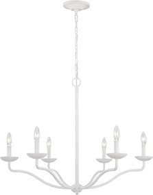 Feiss Annie FE-ANNIE6-PSW Csillár 6x40W/E14