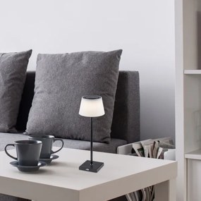 Rabalux 76010-LED Dimmelhető újratölthető asztali lámpa TAENA LED/4W/3,7V IP44 fekete