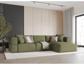 Világoszöld sarokkanapé (jobb oldali) Esther – Milo Casa