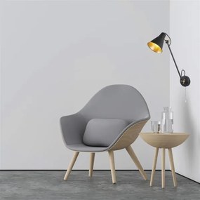 Searchlight 6302BK  - Fali lámpa STAB 1xE27/10W/230V