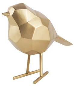 Bird Small Statue aranyszínű dekorációs szobor - PT LIVING
