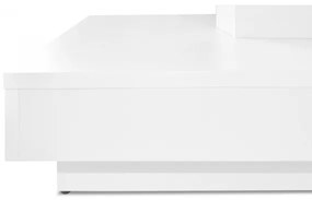 Kávésasztal NENANI 34x70 cm fehér/tölgy wotan