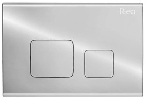 WC öblítő gomb F típusú Chrome