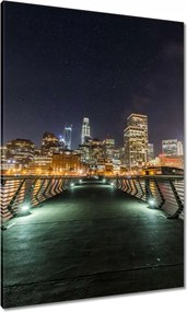 Festmények 70x100 Városi táj Kilátás