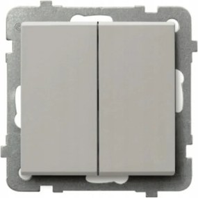 Lépcsőkapcsoló dupla kasmír ketreckapcsoló Sonata Ospel