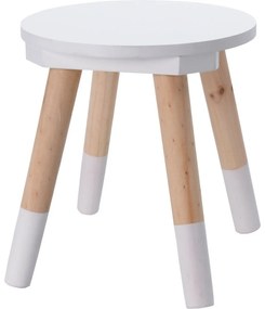 Kid´s collection fa gyerek szék fehér, 24 x 26 cm