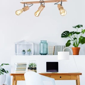 GUSTAVO mennyezeti lámpa 3xE27/60W/230V