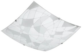 LUXERA 45115 - FERRATA fali/mennyezeti lámpa 2xE27/60W