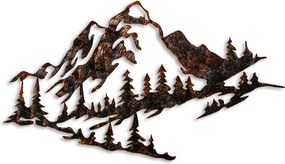 Mountain fém fali dekoráció, 70 cm – TR891TNL2431