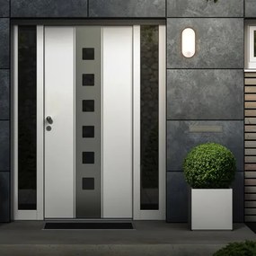 Brilo - LED kültéri fali lámpatest mozgásérzékelővel RUCH LED/12W/230V IP65 fekete