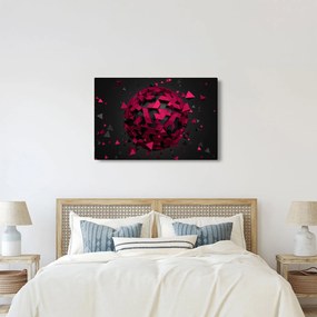 A 3D absztrakció képe (90x60 cm)