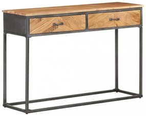 tömör akácfa tálalóasztal 110 x 35 x 75 cm