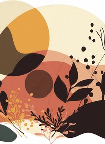 Poszter 67,5x100cm Naplemente a kertben