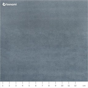 Világoskék boxspring ágy tárolóhellyel 160x200 cm Bali – Cosmopolitan Design