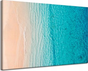 Vászonkép Tengerpart és tenger Víz Hullámok Természet 120x80 cm