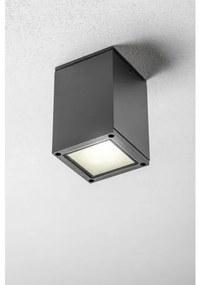 Lámpa Mennyezeti lámpatest LENTO, aluminium, 100x130, IP54, max 35W, négyzet, grafit