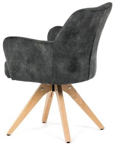 Zöld Bársony Étkezőszék. HC-D7188 GRN4