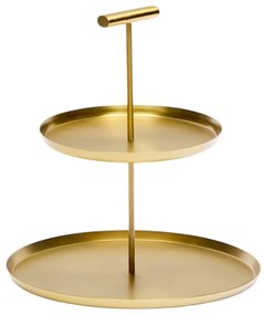 Rozsdamentes acél emeletes kínálótálca Aruc – Kave Home