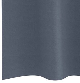 Függönyök 2 pcs Antracitszürke 245 x 140 cm Poliészter