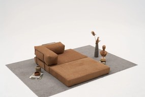 Kétszemélyes kanapé Comfort - Barna v2