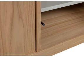 Natúr színű moduláris TV-állvány tölgyfa dekorral 77x44 cm Modulair – vtwonen
