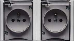 Elektromos fali aljzat Polmark fehér