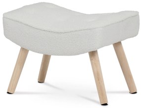 Bouclé WT2 lábtartó, fehér